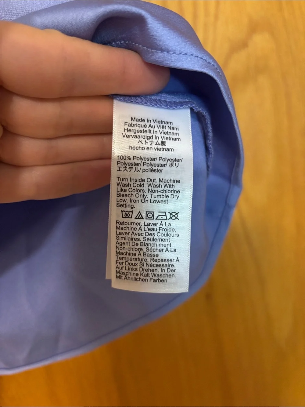 J. Crew Light Lavender Scoop Neck Suiting Shell